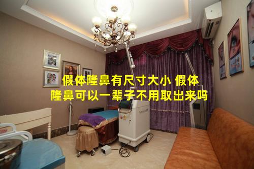 假体隆鼻有尺寸大小 假体隆鼻可以一辈子不用取出来吗